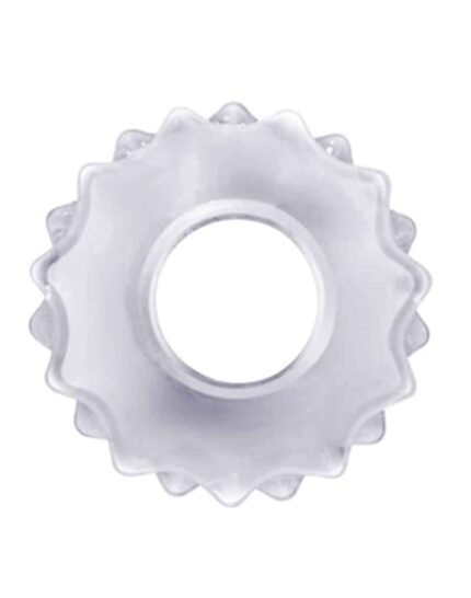 PowerPlus - Transparent Penisring med tagger