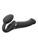 Strap-on-Me - Stroppeløs Strap On med Vibrering - Large - Sort