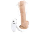 Alive - Cesar - Vibrerende/Roterende Dildo - Lys Hudfarge