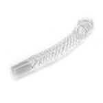 Sensual Glass - Isa - Glassdildo Med Riller