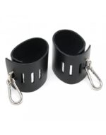 Rimba - Enkle Ankelcuffs i Lær, Svart