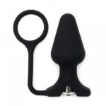 Rimba - Vibrerende buttplug i silikon med penisring