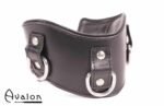 Avalon - CONQUER - Collar med god polstring, Svart