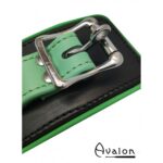 Avalon - Sengekos - Alchemy - Polstrede Håndcuffs - Sort og Grønn