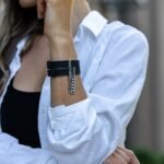 Crave - ID cuff - Armbånd og cuffs i silikon - Sort og sølv - Bilde 5