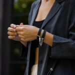 Crave - ID cuff - Armbånd og cuffs i silikon - Sort og sølv - Bilde 6