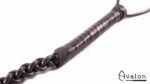 Avalon - RANGER - Sort flettet silikonflogger
