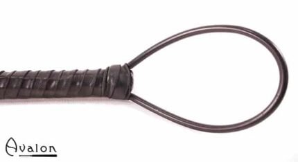 Avalon - RANGER - Sort flettet silikonflogger