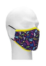 Sexy Masks - 3 lags Tøymunnbind med Kinky Leketøy - 1stk