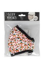 Sexy Masks - 3 lags Tøymunnbind med Pride Hjerter - 1stk