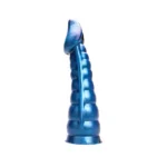 Kiotos Revolt Wave 16  - Dildo med markert hode - Blå/sort