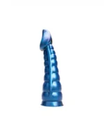 Kiotos Revolt Wave 16 - Dildo med markert hode - Blå/sort