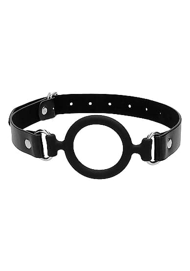 Ouch! O-ring Gag i Silikon - Sort