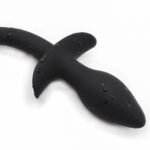 Buttplug med hale - sort