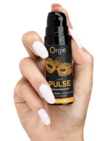 Orgie - Liquid Pulse – Pulsende Intim Gel - Karamell - Styrke 7 - Bilde 2