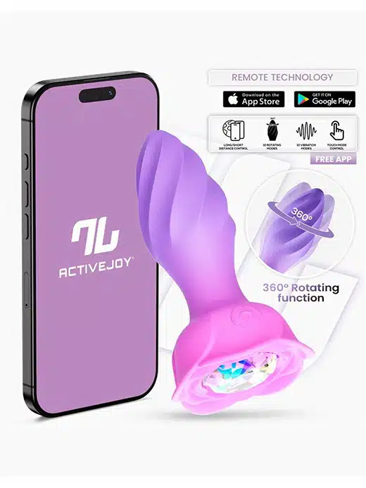 120825120719_iy-moxy-butt-plug-360o-rotation-with-app-control-lila_01 IY - Moxy - Appstyrt Buttplug med 360° Rotasjon - Lilla - Bilde 1