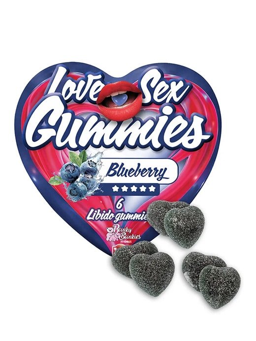 12208-Love-gummies-blueberry-blaabaer-berry-01 Boinky - Afrodisierende Love Sex Gummies - Blåbær - Bilde 1