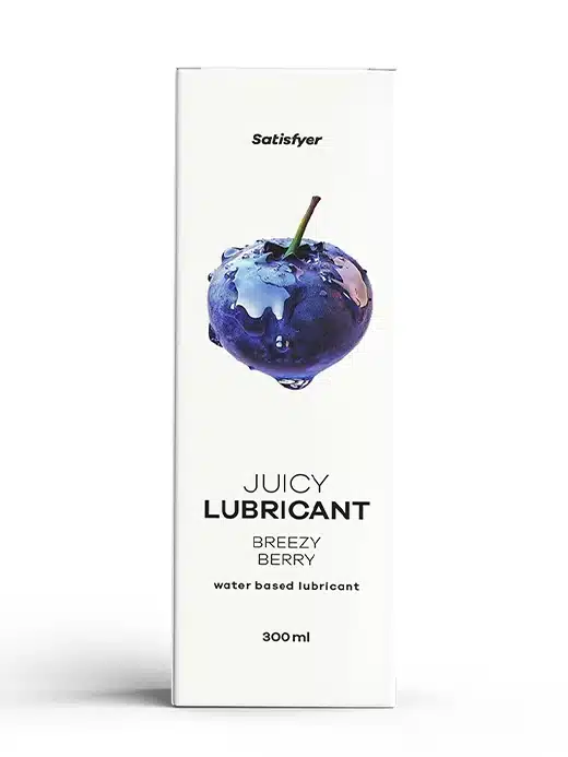 13020-satisfyer-breezy-berry-vannbasert-glidemiddel Satisfyer - Breezy Berry - vannbasert glidemiddel - 300ml - Bilde 1