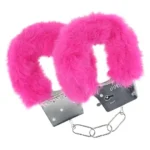 Ouch! Klassiske Håndjern med Rosa Plysj