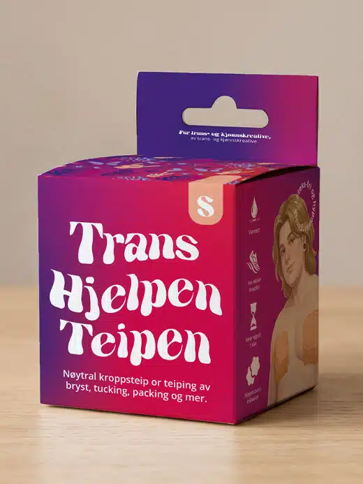 TRTSBEI-Transhjelpen-teipen-tapen-tape-kroppsteip-01 Transhjelpen Teipen – Small – 3″ – Beige - Bilde 1