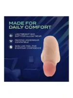 Blush - UrSelf - Affirm - 5 inch FTM Packer i silikon - Lys hudfarge - Bilde 3
