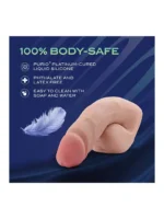 Blush - UrSelf - Affirm - 5 inch FTM Packer i silikon - Lys hudfarge - Bilde 8