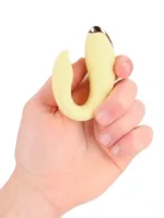 Loveline - Daydream - Parvibrator med ladeetui - Pastell gul - Bilde 7
