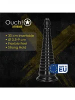 Ouch! Xtreme - Twisted vortex - gradert analplugg sort. - Bilde 4