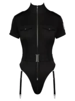 Cottelli Collection - Politi Kostyme - Body med strømpeholder - Bilde 5