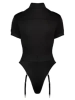 Cottelli Collection - Politi Kostyme - Body med strømpeholder - Bilde 6