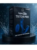 EXS - AquaPulse Triton Pro – Prostatavibrator med fjernkontroll – Blå - Bilde 4