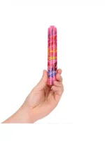 Kaotix - Oppladbar Vibrator - Pop-Art Design - Rosa - Bilde 3