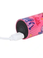 Kaotix - Oppladbar Vibrator - Pop-Art Design - Rosa - Bilde 5